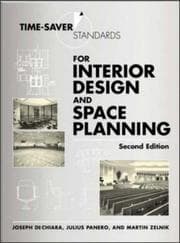 Tapa de Time-saver standards for interior design and space planning