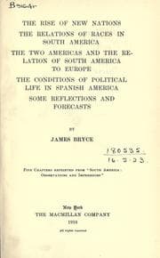 Tapa de The rise of New Nations