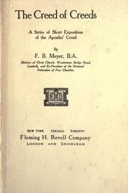 Tapa de The creed of creeds