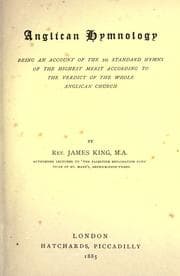 Tapa de Anglican hymnology