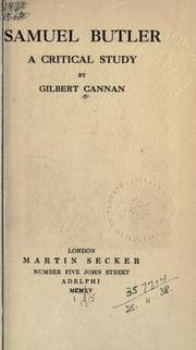 Tapa de Samuel Butler