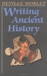 Tapa de Writing ancient history