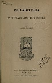 Tapa de Philadelphia, the place and the people