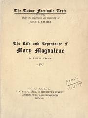 Tapa de The life and repentance of Mary Magdalene