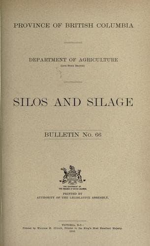 Tapa de Silos and silage ..