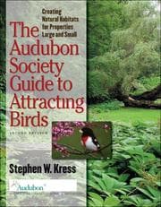 Tapa de The Audubon Society Guide to Attracting Birds
