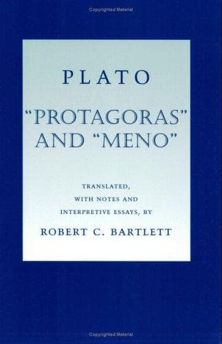 Tapa de "Protagoras" and "Meno"