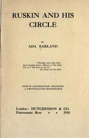 Tapa de Ruskin and his circle
