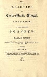 Tapa de The beauties of Carlo-Maria Maggi, paraphrased