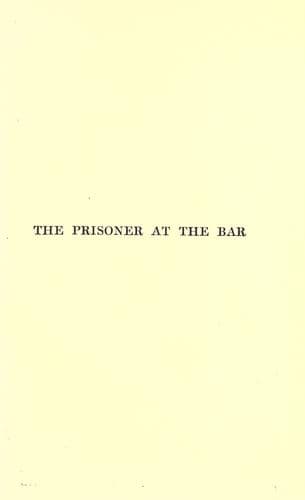 Tapa de The prisoner at the bar