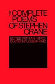 Tapa de The complete poems of Stephen Crane