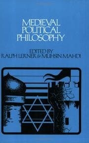 Tapa de Medieval political philosophy