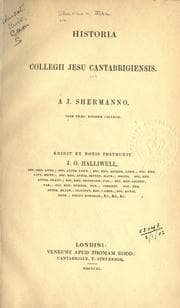 Tapa de Historia Collegii Jesu Cantabrigiensis