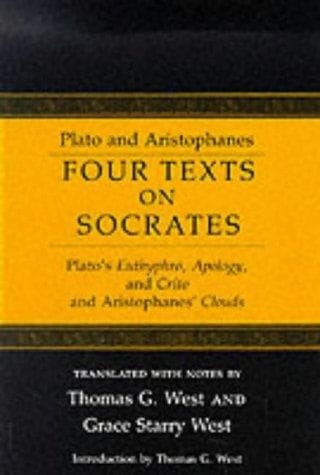 Tapa de Four texts on Socrates