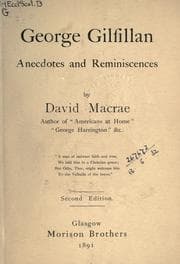Tapa de George Gilfillan