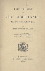 Tapa de The trust and The remittance