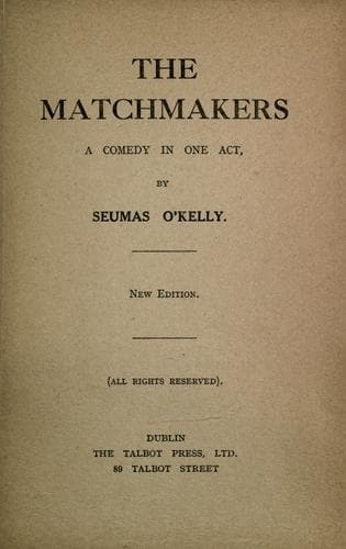 Tapa de The matchmakers