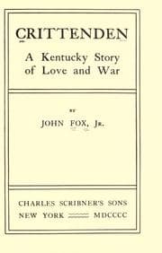 Tapa de Crittenden, a Kentucky story of love and war