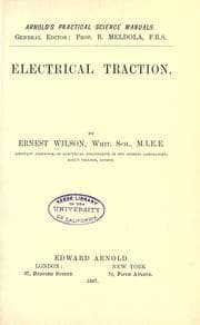 Tapa de Electrical traction