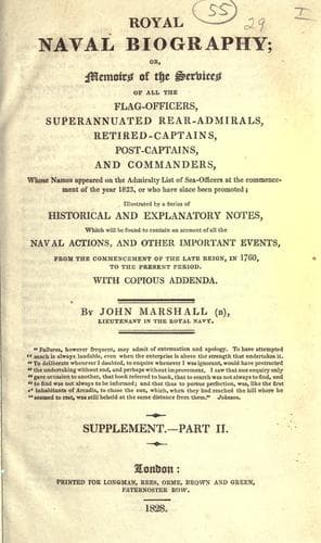 Tapa de Royal naval biography
