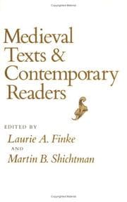 Tapa de Medieval texts & contemporary readers