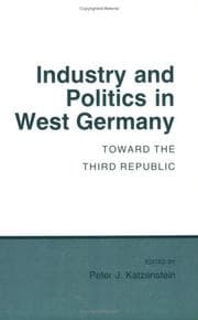 Tapa de Industry and politics in West Germany