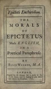 Tapa de Epicteti Enchiridion