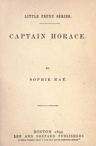 Tapa de Captain Horace