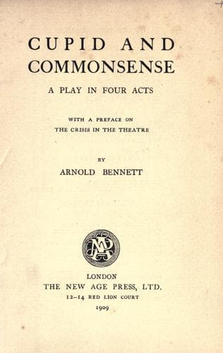 Tapa de Cupid and commonsense