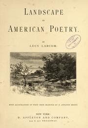 Tapa de Landscape in American poetry