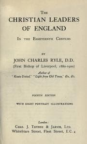 Tapa de The Christian leaders of England in the eighteenth century