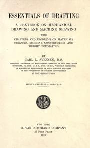 Tapa de Essentials of drafting