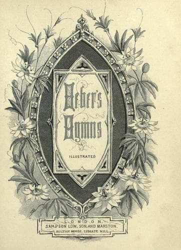 Tapa de Heber's hymns