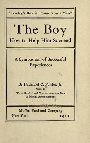 Tapa de The boy, how to help him succeed