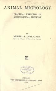 Tapa de Animal micrology