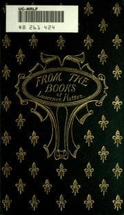 Tapa de From The Books Of Laurence Hutton