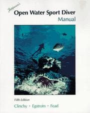 Tapa de Jeppesen's open water sport diver manual