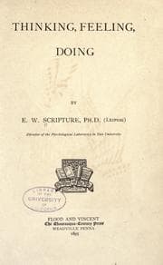 Tapa de Thinking, feeling, doing