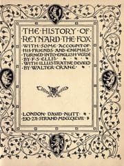 Tapa de The history of Reynard the Fox, his friends and his enemies, his crimes, hairbreadth escapes and final triumph; a metrical version of the old English translation