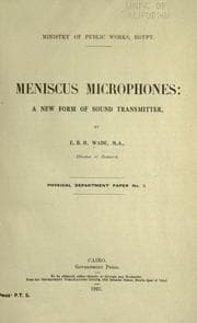 Tapa de Meniscus microphones: a new form of sound transmitter