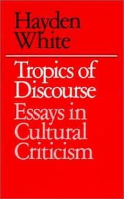 Tapa de Tropics of Discourse