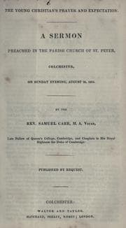 Tapa de The young Christian's prayer and expectation
