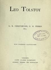 Tapa de Leo Tolstoy