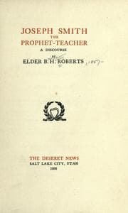 Tapa de Joseph Smith, the Prophet-Teacher