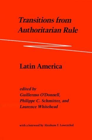 Tapa de Transitions from authoritarian rule