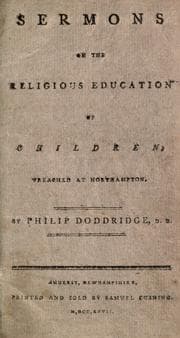 Tapa de Sermons on the religious education of children