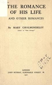 Tapa de The romance of his life
