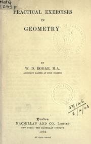 Tapa de Practical exercises in geometry