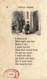 Tapa de Little verses for good children