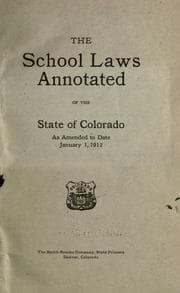 Tapa de The school laws
